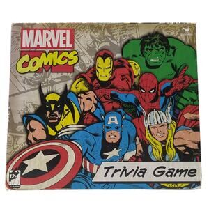 Marvel Comics Trivia Game Complete New Sealed Cards Stan Lee Cardinal 12+